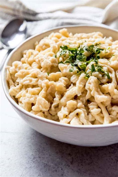 Traditional German Spätzle Recipe .